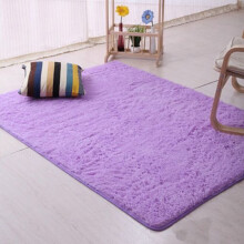 Fluffy Anti-Slip Area Rug Ultra Soft Square Machine Washable