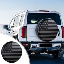 Copertura per ruota di scorta in PVC e pelle per SUV, rimorchi e camper.