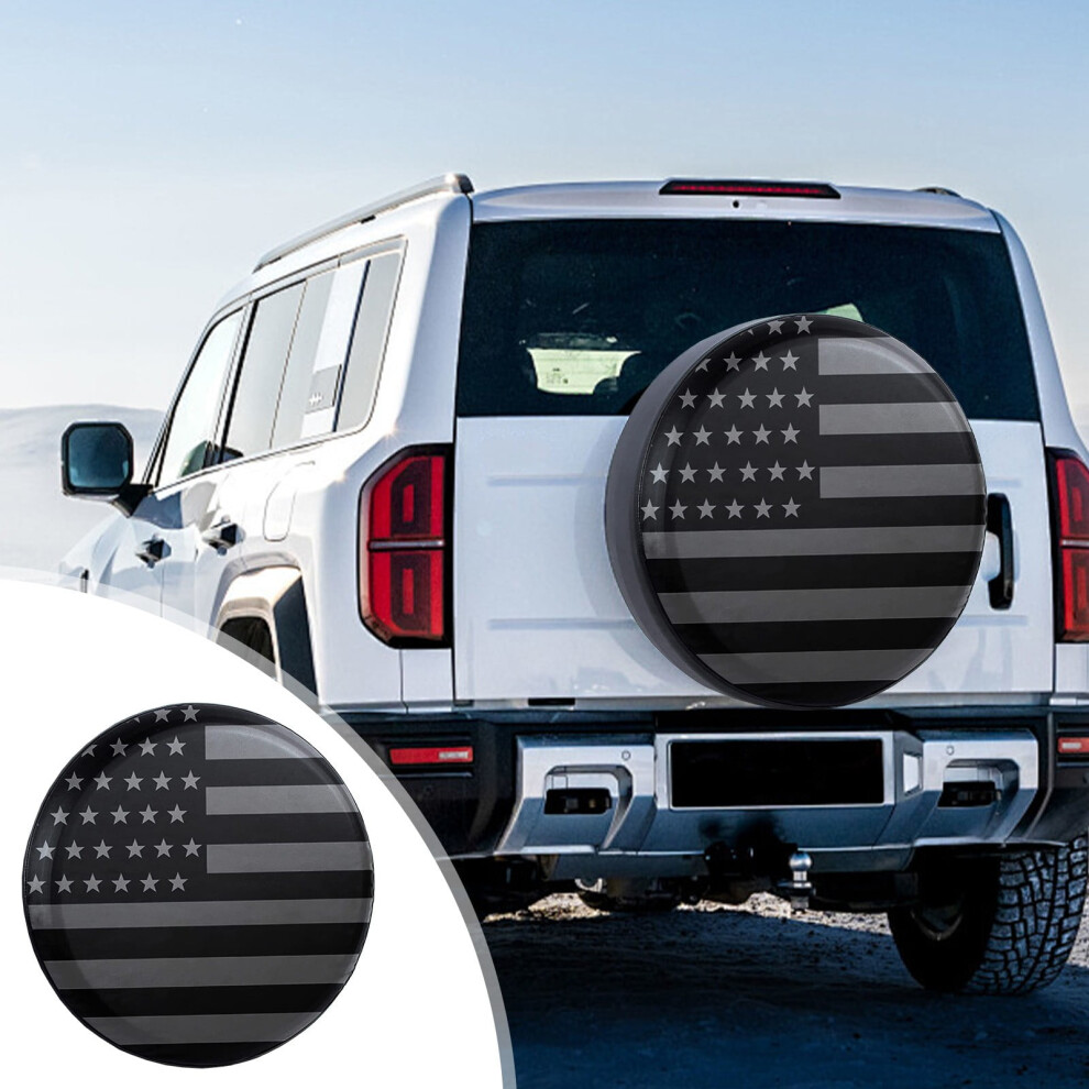 Pvc Leather Spare Tire Cover For Suv Trailer Rv 9422877693481
