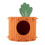 Carrot Cat Scratch Bed for Large and Multiple Cats 1 Pack 1