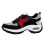 Women's White Leather Platform Sneakers Breathable Slip-On 1