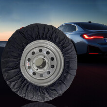 Car Tire Cover Adjustable UV Weather Resistant Waterproof