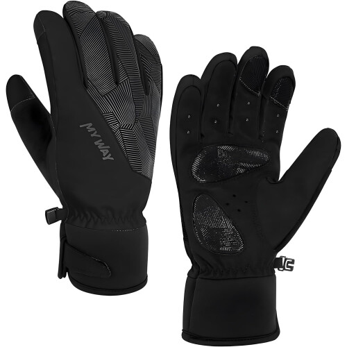 Ski Gloves Winter Cold Weather Warm Touchscreen