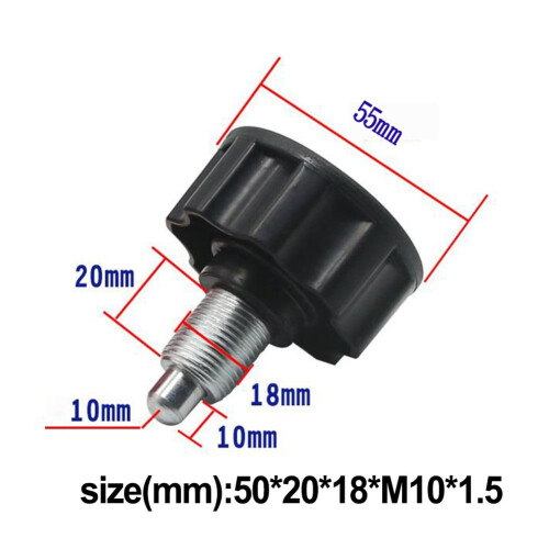 Exercise Bike Pull Pin Spring Knob M18 1