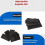Carbon Felt Graphite Insulation Pad 4 pcs 100x100x5mm 2