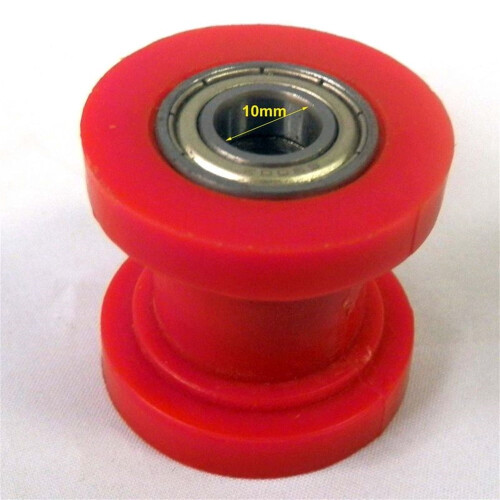 Chain Roller Slider Tensioner Wheel Guide 10mm 2 pcs 2
