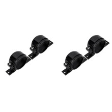 4PCS Black 60mm Fuel Pump Single Mount Bracket Fuel Filter External Bracket Clamp Cradle for 044 380LPH 300LPH