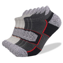 Awdenio Cotton Ankle Socks Unisex Arch Support 6 Pairs