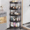 Bathroom Storage Cart 5-Tier Slim Mobile with Wheels 1