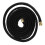 Ponytail Hair Wire Black PU Adjustable Length 1 Pack 1