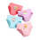 Girls' Cotton Briefs Cartoon Pattern 4 Pcs 1