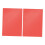 PVC translucent sheet red A4 2 pcs 1