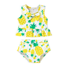 Baby Girl Pineapple Swimwear Set 6-12 Months