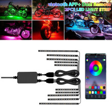 LangPing LED Light Kit 12V Motorcycle Bicycle Flexible