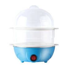 Stainless Steel Double-Layer Egg Cooker 1 Unit
