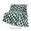 Flannel Blanket Green Checkered Pattern Soft Throw 39.37 x 2