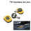 Yellow Walkable Cleat Covers for Speedplay ZERO and Ultra 5