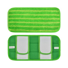 Microfiber Mop Replacement Pad Washable 1 Pack Green