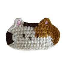 Handmade Yarn Crochet Hair Clip Dog Cat Design 1 Piece