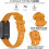 Fitbit Inspire 3 replacement band silicone wristband S/L 4