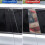 B-Pillar Stickers American Flag Design 2-Pack 2