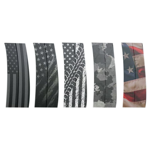 B-Pillar Stickers American Flag Design 2-Pack 2