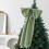 Green Velvet Christmas Bow Oversized 29.5 Inch 4