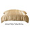 Queen Satin Duvet Cover 203x229cm Soft Polyester Yellow 3