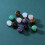 Natural Stone Ear Plugs Mushroom Shape 12 Pcs 5