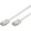 Netwerkkabel UTP Cat6 patchkabel 1m, wit, plat 1