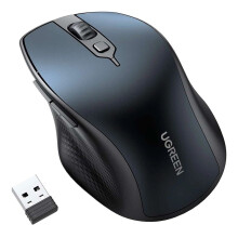 Ugreen ergonomische draadloze muis Bluetooth 2,4 GHz - Blauw