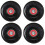 Skateboard Street Wheels with Bearings and Spacers Set 4 6