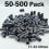 Black Taper Tip Iron Golf Ferrules .355" OD 50-500 pcs 2