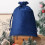 Christmas Ornament Storage Bag Navy Cloth Drawstring Bag 5