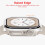 Προστατευτική θήκη οθόνης Apple Watch Series11/10 46mm, μαύρη 6