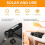 Solar-Powered TPMS with 4 External Sensors and 5 Alarm Modes 5