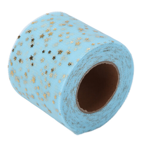 Glitter Tulle Rolls Shiny Netting Fabric 2 Pcs 1