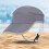 Baseball Cap Breathable Sun Protection Hat Dark Grey 8
