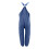 Women's Solid Work Overalls with Pockets 3