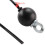 2pcs 400cm Home Gym Fitness LAT Pulldown Cable Replacement, Adjustable Length for Pulley System Cable Machine 6