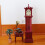 Retro Floor Clock Miniature for Home or Office Display 2