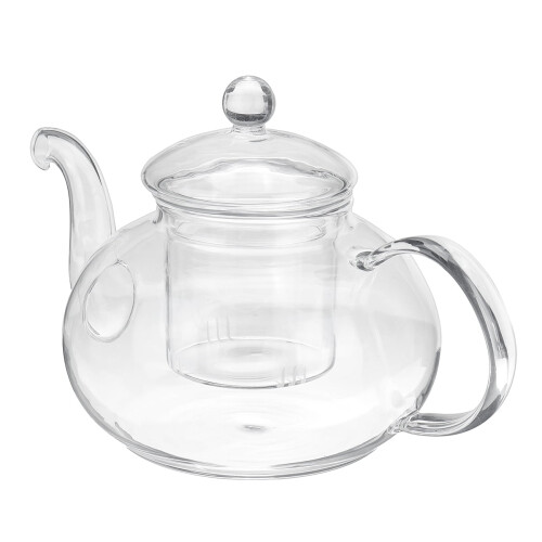 Clear Glass Teapot with Infuser 1000 ml 1