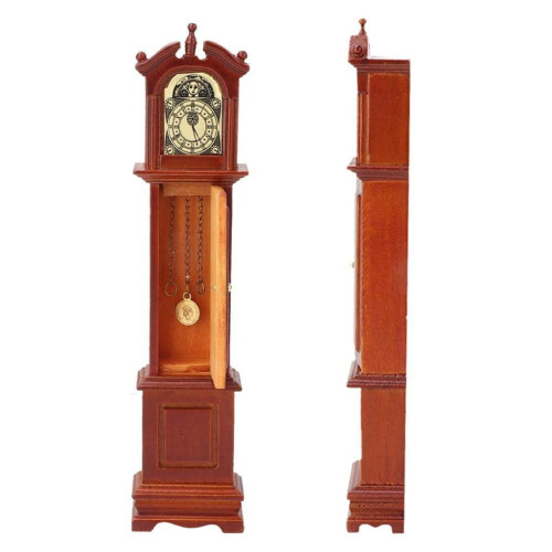 Retro Floor Clock Miniature for Home or Office Display 2