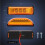AUTOXBERT LED Side Marker Light Amber Red 3LED Waterproof 5
