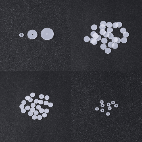 Silicone Ear Nose Lip Piercing Disc Pad 9 Pcs 2