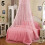 Lace Insect Bed Canopy Net Round Dome Mosquito Net Light 8