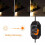 USB PWM roterende dimmerbryter for LED-striper 5V 2 stk 8