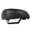 Willstar Black Leather Bike Saddle 1 Piece 6