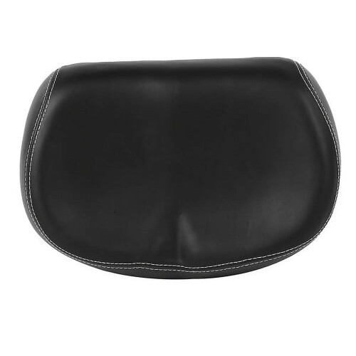 Willstar Black Leather Bike Saddle 1 Piece 2