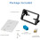 10Gbps Ethernet Wall Plate CAT6A 1-Port RJ45 2 Pack 7